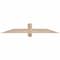Ekena Millwork Eugene Smooth Timber Gable Bracket, Douglas Fir, 48"W x 8"H x 3 1/2"D x 3 1/2"F, 4/12 Pitch GBW048X08X0404EUG00SDF - alternate 1